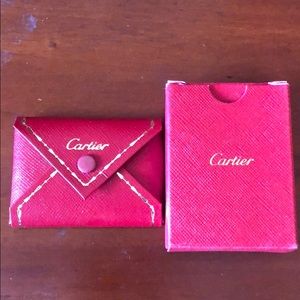 Very Rare Cartier Origami Envelope Charm Holder